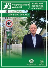 NHW SA Safety and Security Booklet