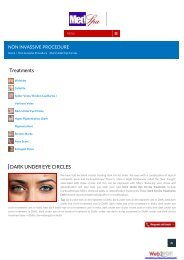 Under Eye Dark Circle Treatment in Delhi