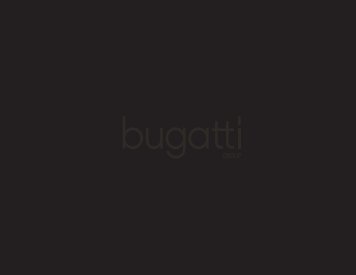 Bugatti Catalogue