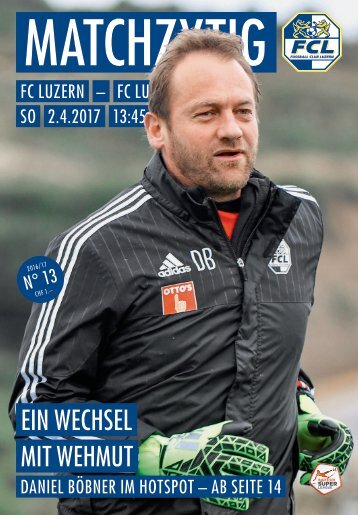 FC LUZERN MATCHZYTIG N°13 16/17 (RSL 25)