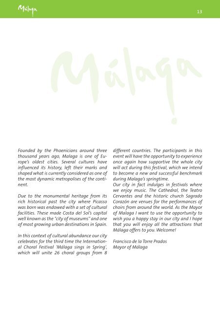 Málaga 2017 - Program Book