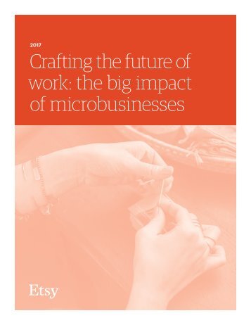 Crafting the future of work the big impact of microbusinesses