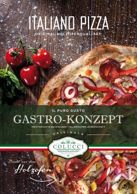 PIZZA GASTROKONZEPT VON COLUCCI