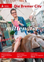 mittendrin Magazin - Die Bremer City im Frühjahr2017