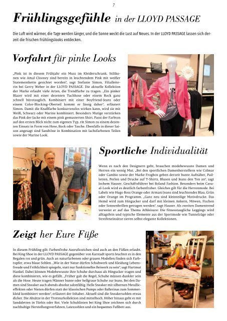 mittendrin Magazin - Die Bremer City im Frühjahr2017