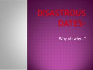 disastrous-dates