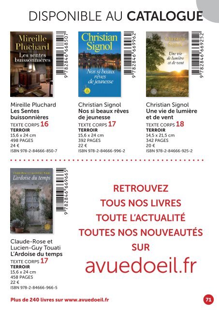 Catalogue été 2017 v20170328 v2