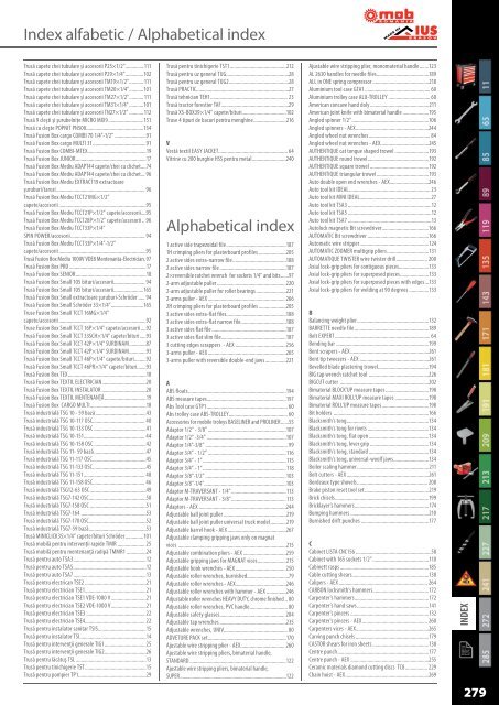 MOB&IUS catalog C015 cu tarif 2017