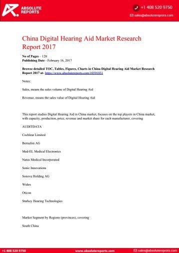 10591851-China-Digital-Hearing-Aid-Market-Research-Report-2017
