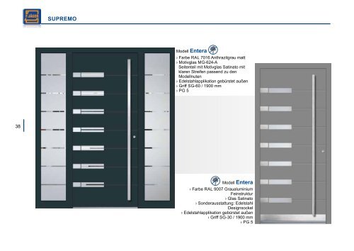 Haustür Hitparade 2017 - Franz Jäger GmbH