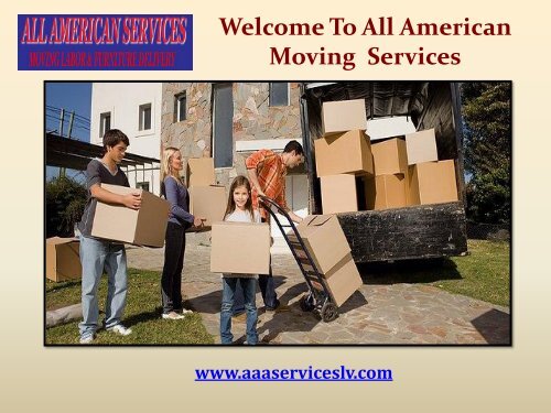 Apartments Moves in Las Vegas| All American Services