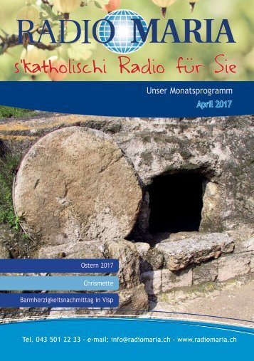 Radio Maria Schweiz - April 2017