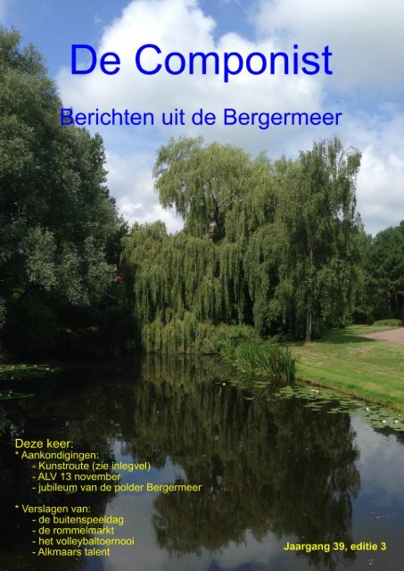 De Componist Nr 3 2014 - Wijkvereniging Bergermeer