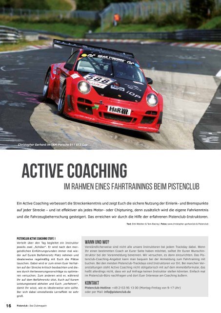 Pistenclub Magazin  April 2017