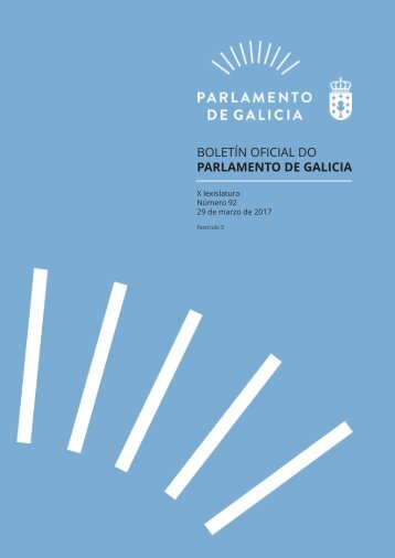 BOLETÍN OFICIAL DO PARLAMENTO DE GALICIA