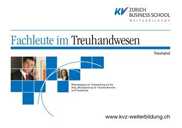 Broschüre Download - KV Zürich Business School