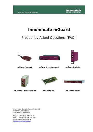 Innominate mGuard