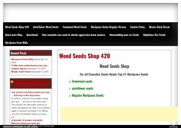 weed seeds shop 420 