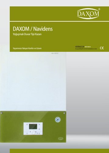 Daxom-Navidens Yoğuşmalı Kazan Broşür