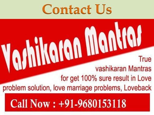 Vashikaran Specialist