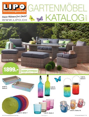 Gartenmöbel Katalog