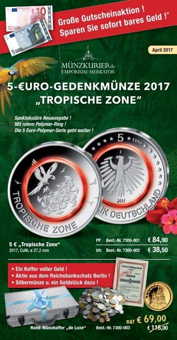 Münzkuirer April Katalog 2017
