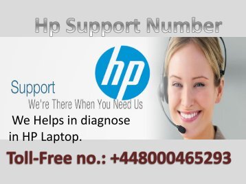 HP Laptop Support Phone Number UK +448000465293