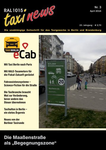 RAL 1015 taxi news Heft 3-2016