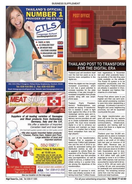 Pattaya Business Supplement - Feb 2017