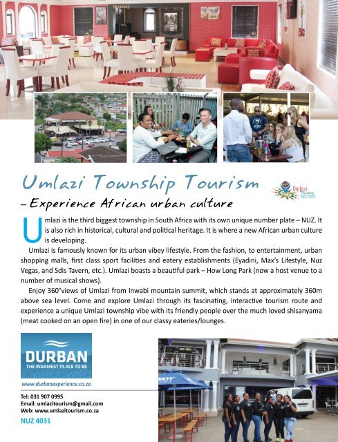 Mzanzi Travel - Local Travel Inspiration (Issue 5)