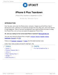 iPhone 6 Plus Teardown