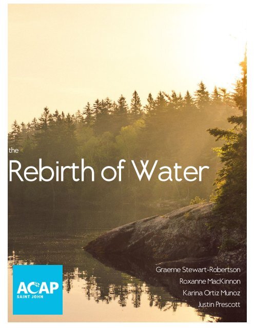 Rebirth of Water Report 2016-2017