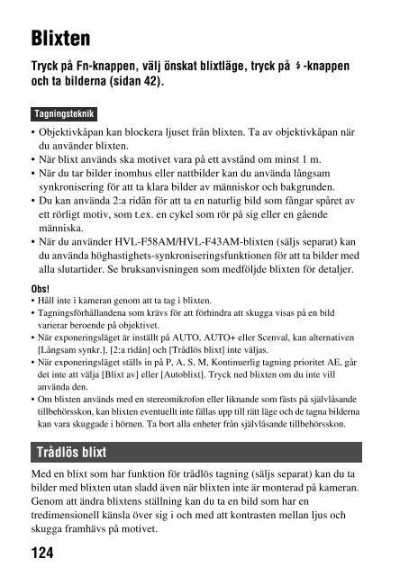 Sony SLT-A65VL - SLT-A65VL Consignes d&rsquo;utilisation Su&eacute;dois