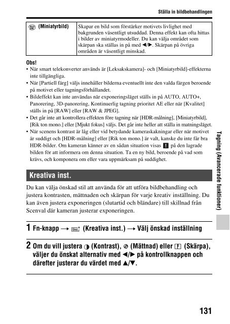 Sony SLT-A65VL - SLT-A65VL Consignes d&rsquo;utilisation Su&eacute;dois