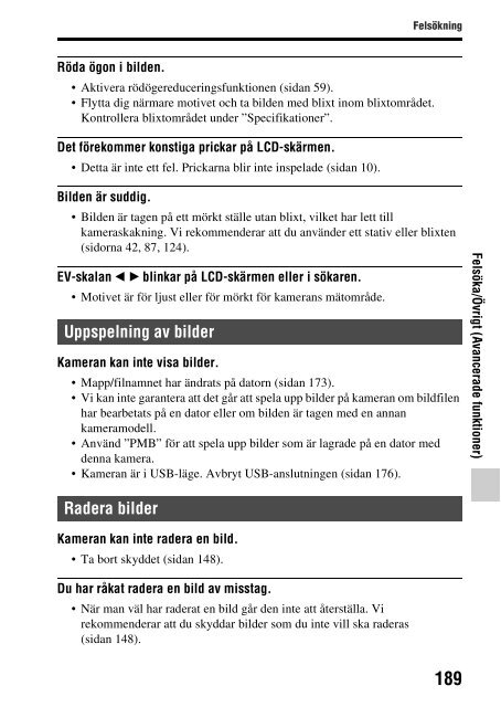 Sony SLT-A65VL - SLT-A65VL Consignes d&rsquo;utilisation Su&eacute;dois