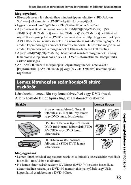 Sony SLT-A65VL - SLT-A65VL Consignes d&rsquo;utilisation Hongrois