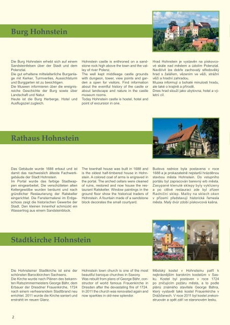 Gastgeberverzeichnis Hohnstein