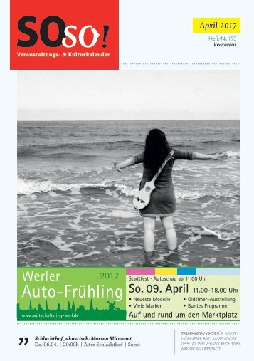 SOso! April Ausgabe