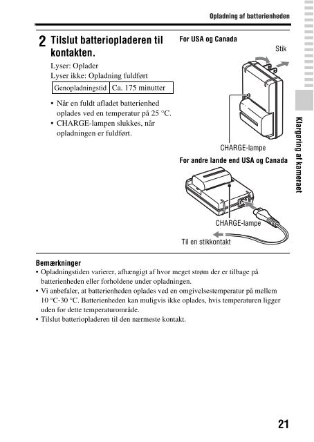 Sony SLT-A65VL - SLT-A65VL Consignes d&rsquo;utilisation Danois