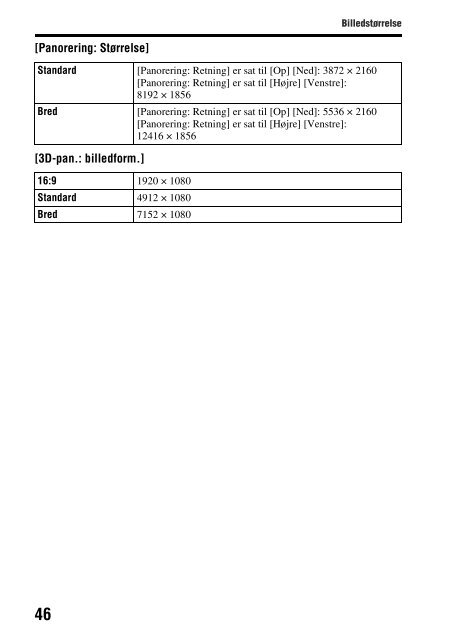 Sony SLT-A65VL - SLT-A65VL Consignes d&rsquo;utilisation Danois