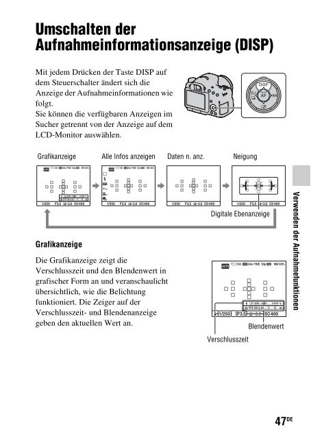 Sony SLT-A65VL - SLT-A65VL Consignes d&rsquo;utilisation Allemand