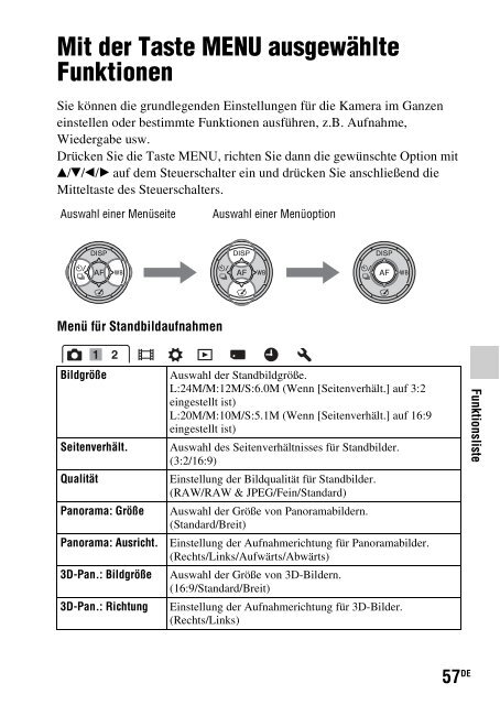 Sony SLT-A65VL - SLT-A65VL Consignes d&rsquo;utilisation Allemand