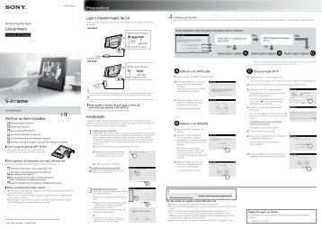 Sony DPF-WA700 - DPF-WA700 Istruzioni per l'uso Portoghese