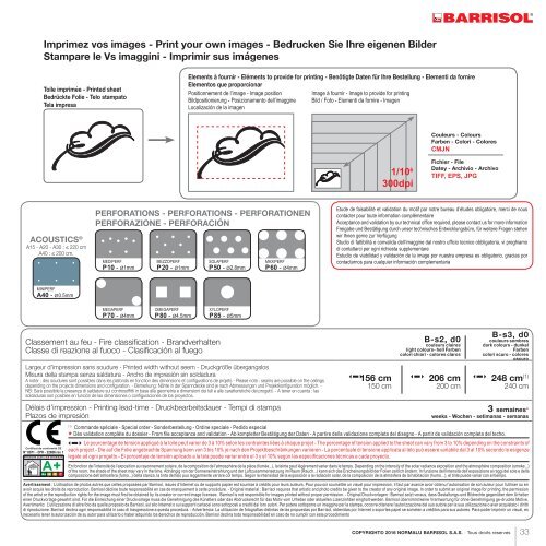 Barrisol Barricouleur - Catalog CULORI