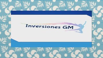 Catalago Inversiones GM
