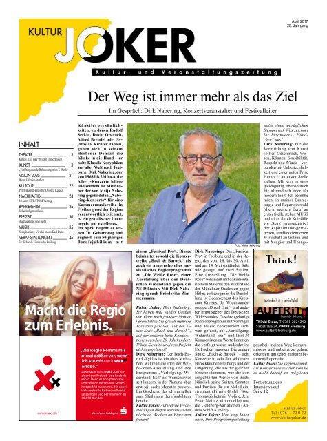 Kultur Joker April 2017