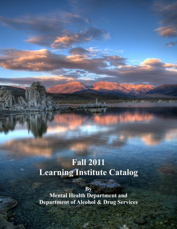 Fall 2011 Learning Institute Catalog - County of Santa Clara