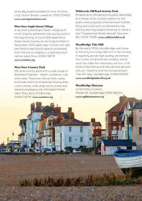 East of England Visitor Guide