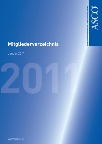 Mitgliederverzeichnis - ASCO