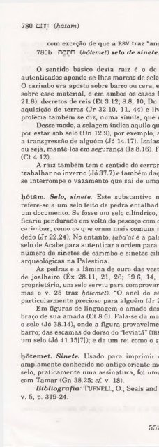 DICIONARIO INTERNACIONAL DO ANTIGO TESTAMENTO